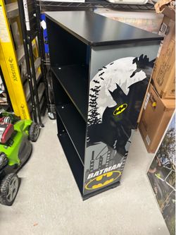 DC Comics Batman Deluxe 3-Shelf Wood Bookcase