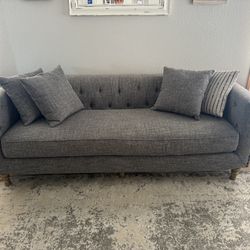Gray Decorative Sofa 