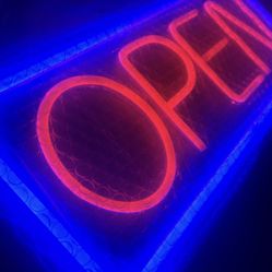 16x7 Open Sign