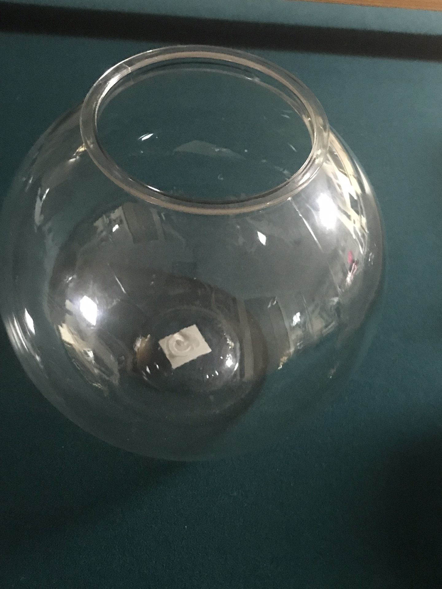 Large 12” Plastic Fish Bowl