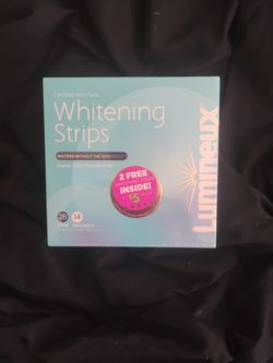Lumineux Whitening Strips 28 Strips 14 Treatments BRAND NEW SEALED