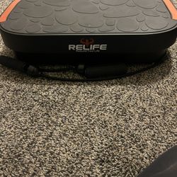 Relief vibration plate for full body