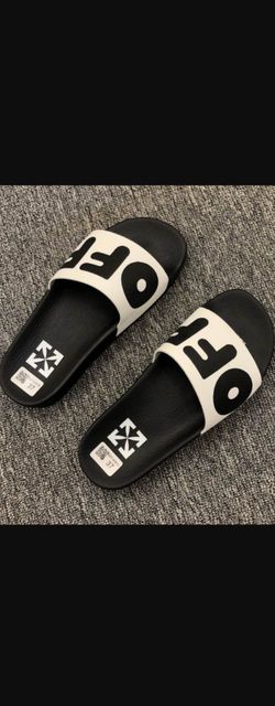 Off white slides