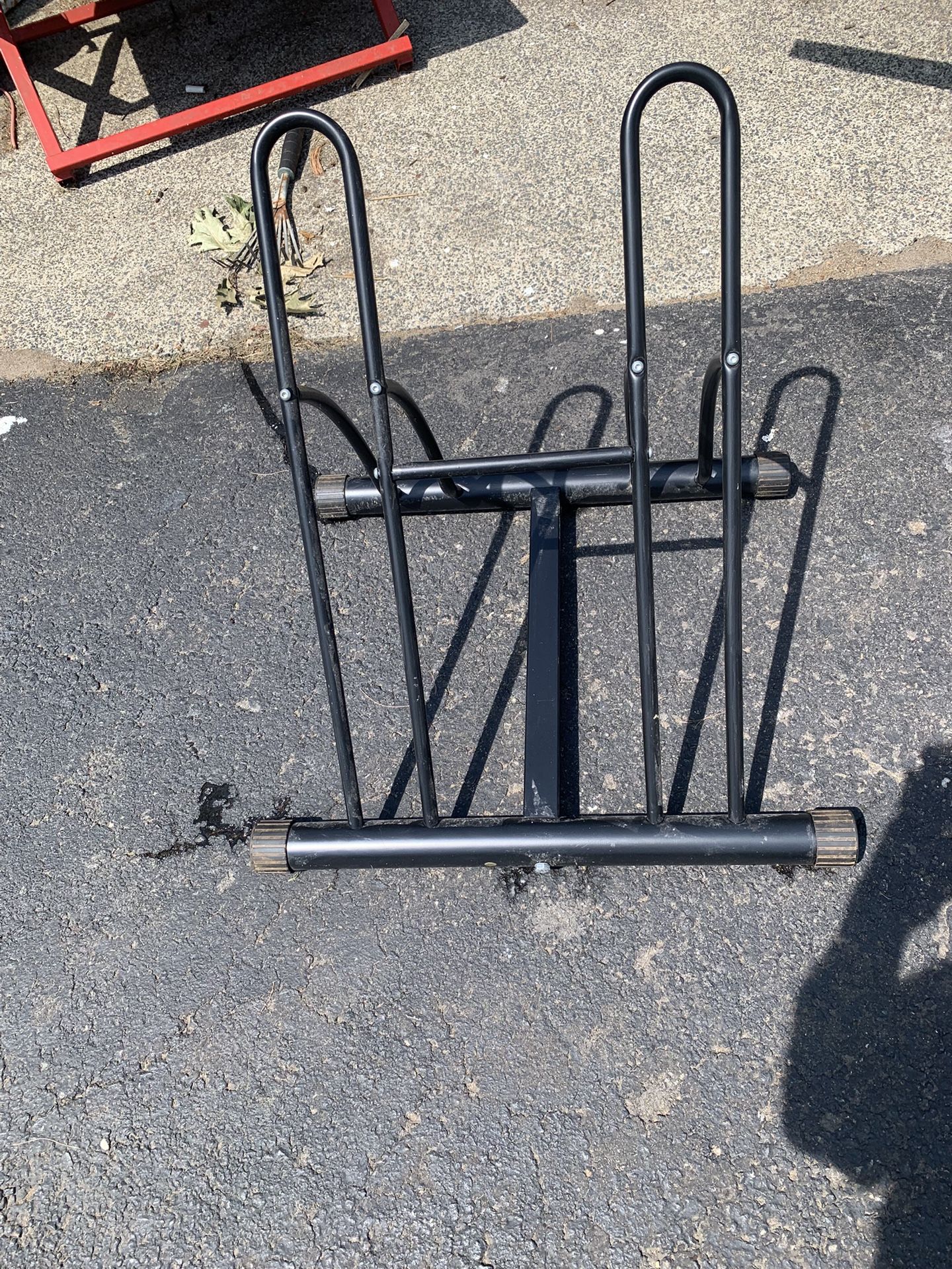 2 Bike Floor Mount Stand