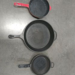 Cast Iron Pans. Tempe Area. 