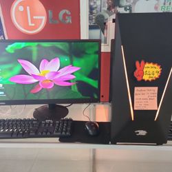 iBuyPower Gaming Computer Intel Core i7-7th (contact info removed), 16GB Ram, Radeon RX570 4GB Graphics, Win 11