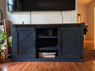 Farm style buffet tv stand