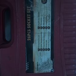 Big Socket Set Metric 