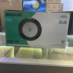Kicker 10 Inch Marine Subwoofer Free Air