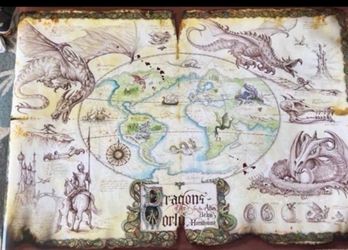 2001 World Map Poster