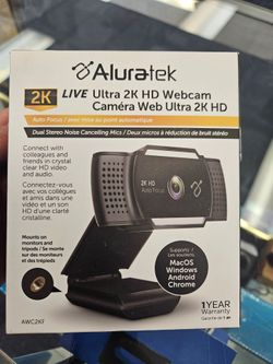 Aluratek 2K HD Webcam