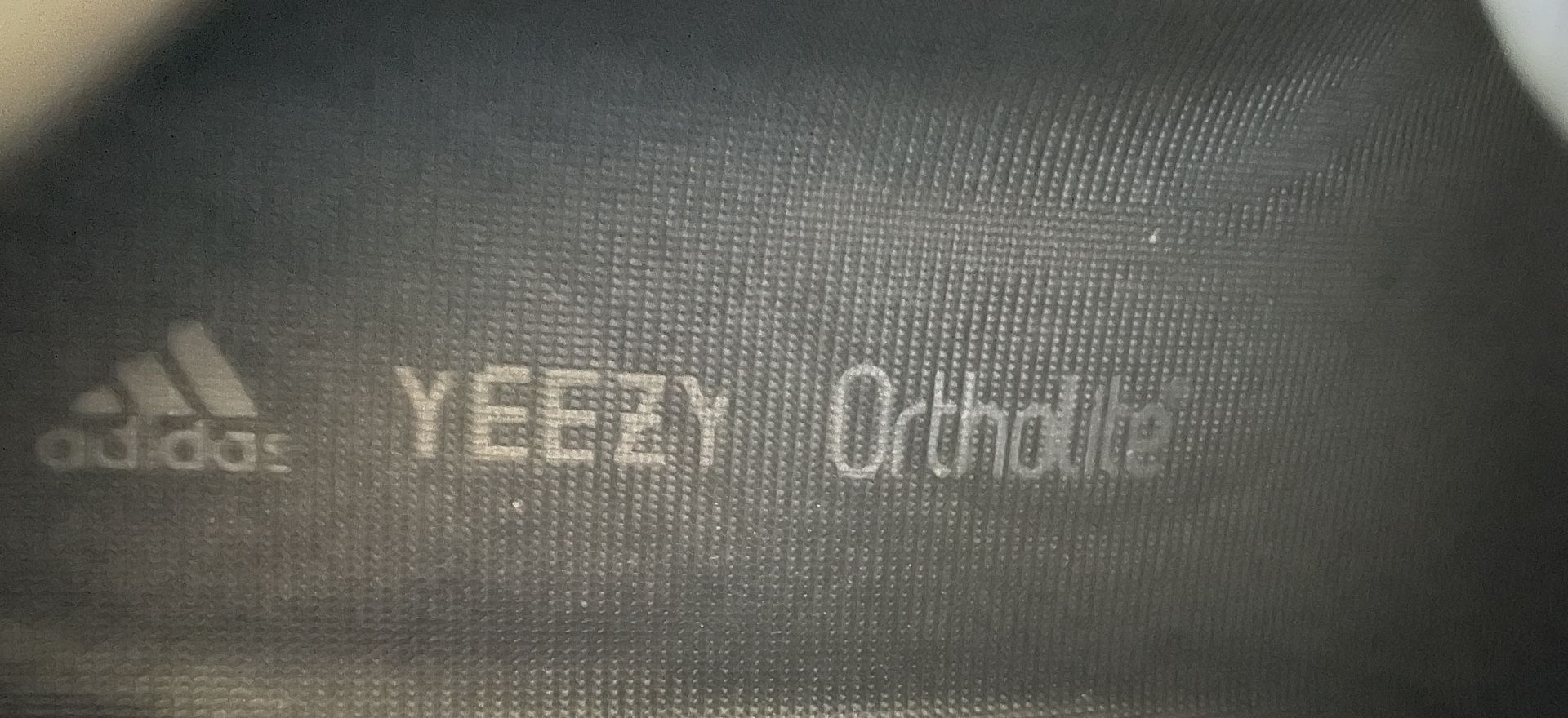 Adidas yeezy best sale ortholite leather
