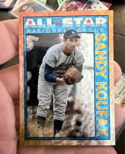 ⚾ 2025 Topps Sandy Koufax All-Star National League Refractor #10/50 ⚾