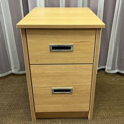 Foliot Wood 2 Drawer File Cabinet 