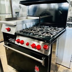 Wolf 36” Gas Stove