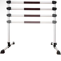 Ballet Barre Portable Aluminum Alloy Ballet Pole, Adjustable Height for Adult and Child Leg Pressure Bars/Training Bars
