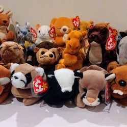 Ty Beanie Babies--New Menagerie $5 each