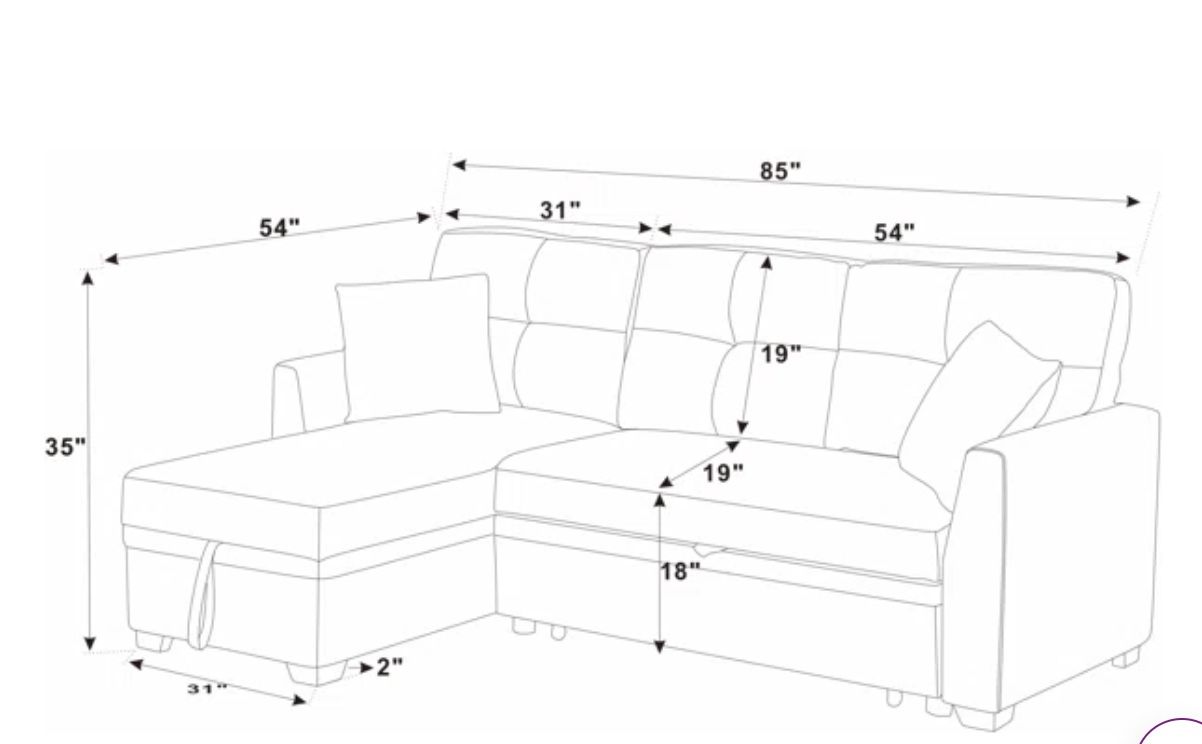 Upholstered Sleeping Sofa for Sale in Miami, FL OfferUp
