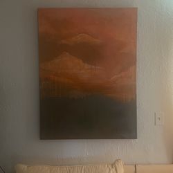 Large Original Canvas Painting 