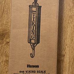 Vintage Hanson Viking 100 Lb Hanging Scale