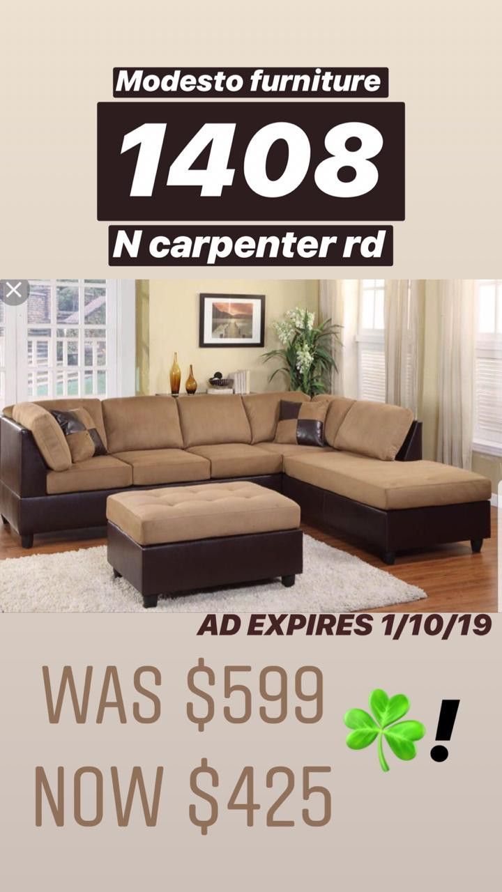 BEAUTIFUL tan SECTIONAL NEW NEW NEW