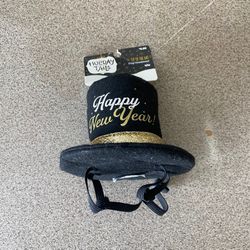 Dog Happy New Year Hat