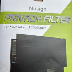 Nusign Privacy Filter for Monitors 