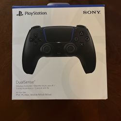 Black Ps5 Controller
