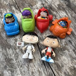 VTG Bobbys World Toy Lot of 6 Fast Food 