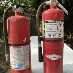 Fire extinguishers