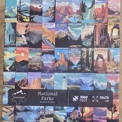 National Parks Puzzle for Adults 1000 Pieces