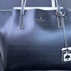 Kate Spade TURNER ROAD SMALL LORYN MOUSSE FROSTING/INDIGO crossbody satchel 