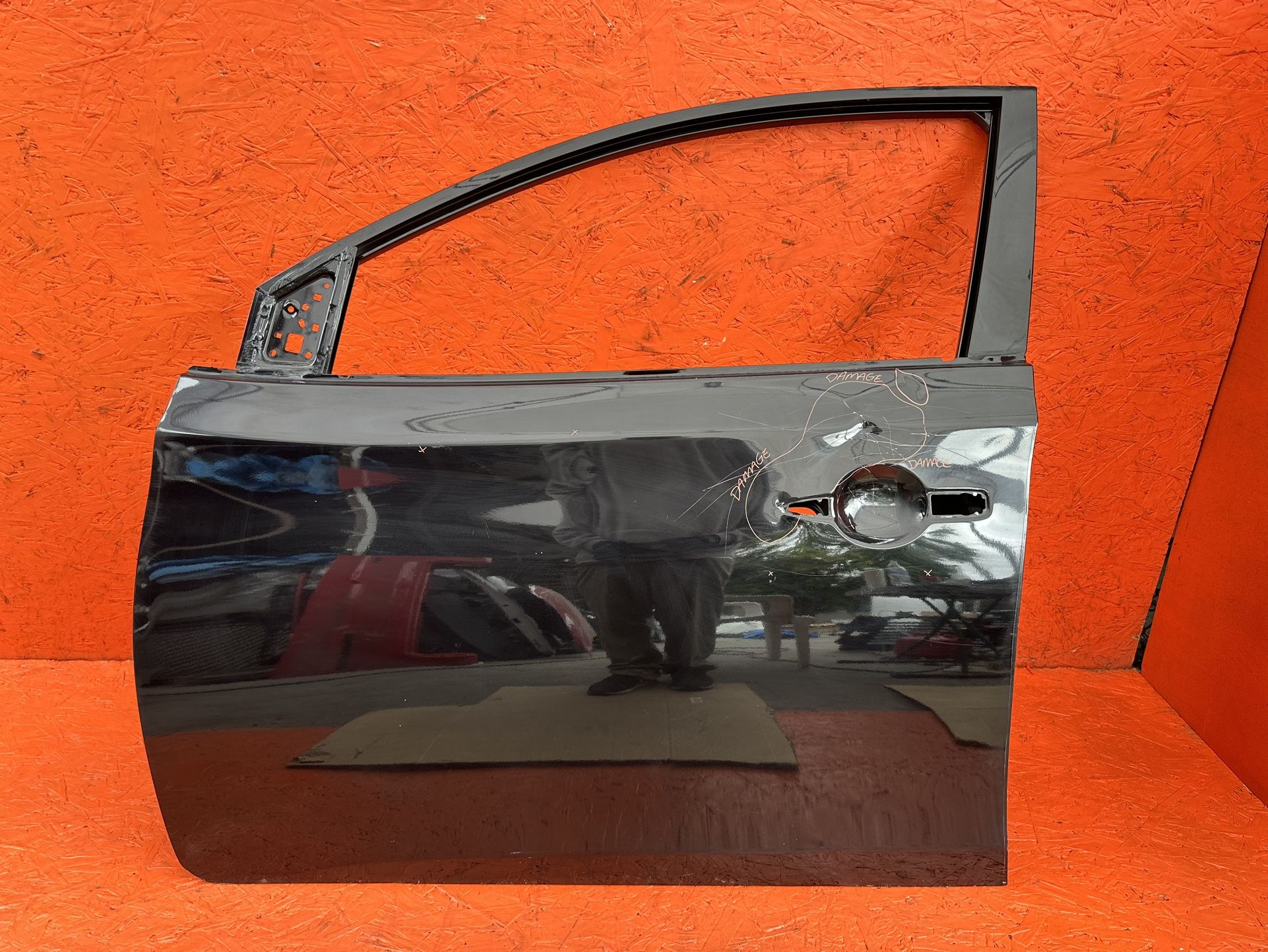 2013 - 2019 Nissan Sentra Left Driver Side Front Door Shell OEM H0101-4AFMB