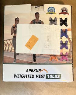 Weight vest 10 pounds