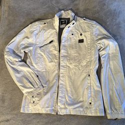 Vintage G-Star Raw White Jacket Size Men’s Large  - (Bundle to save. AVAILABLE if listed.)