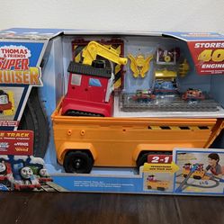 Thomas & Friends Super Cruiser 2-in-1 large vehicle and track set 