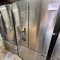 Brand New LG -28 cu.ft. Smart wi-fi Enabled French Door Refrigerator