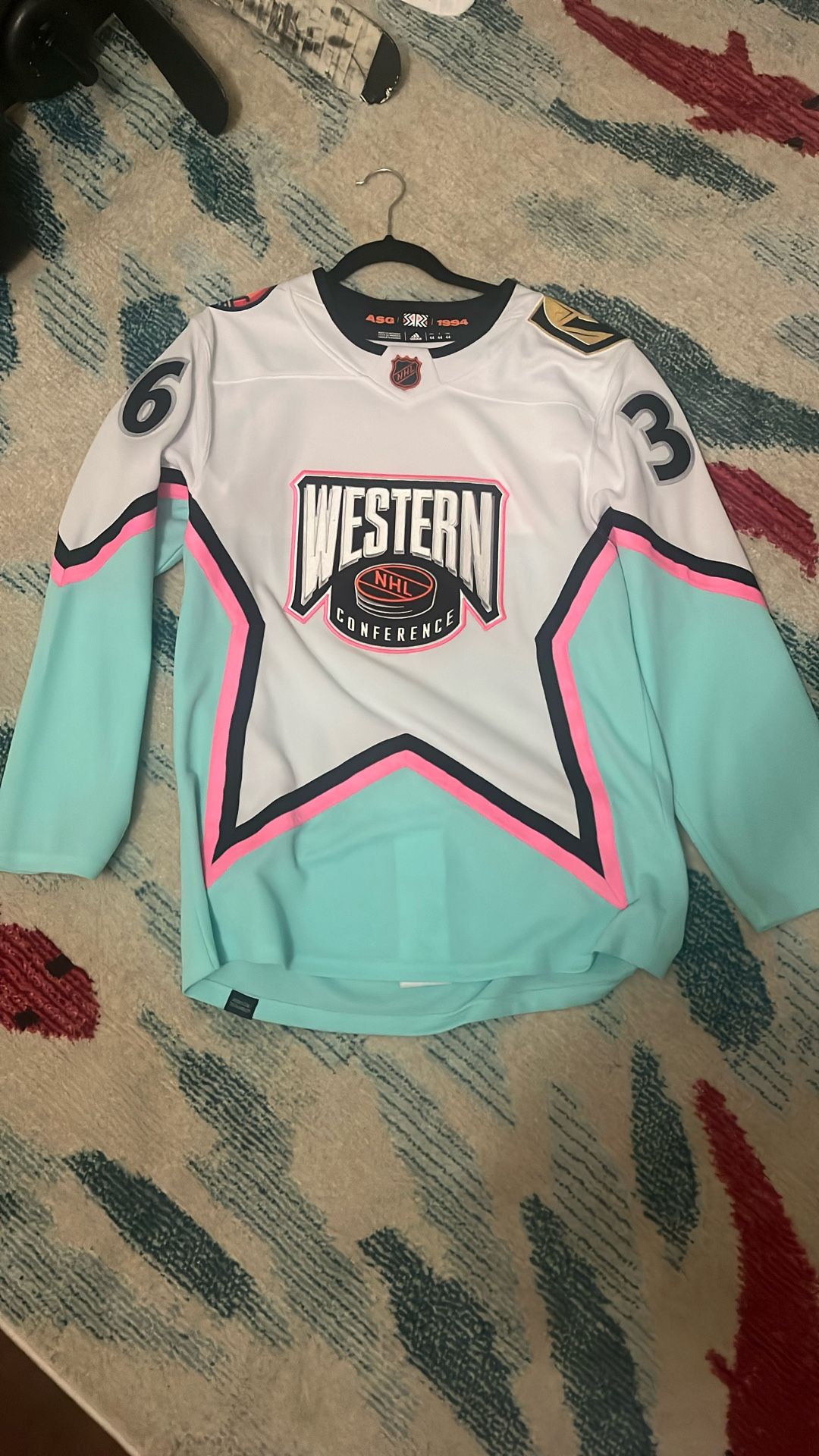 2023 NHL All Star Logan Thompson Jersey
