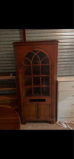 Vintage  Antique corner cabinet  ** best offer