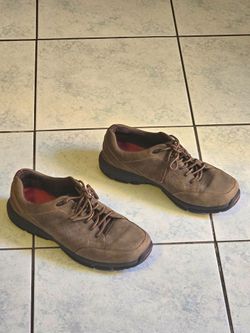 Rockport Mrns V76879 Brown Leather Walking Shoes Size 9