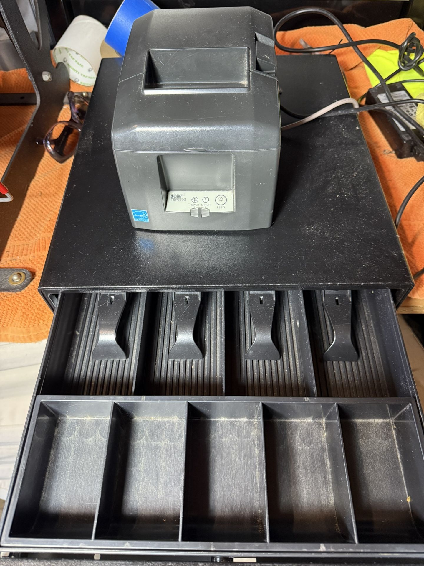 Star TSP650 II Thermal Receipt Printer And Cash Drawer