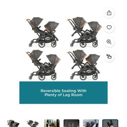 Double Stroller (Contours Curve Double Tandem Stroller)