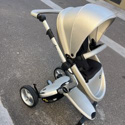 mima silver baby stroller Buggy Carriage 