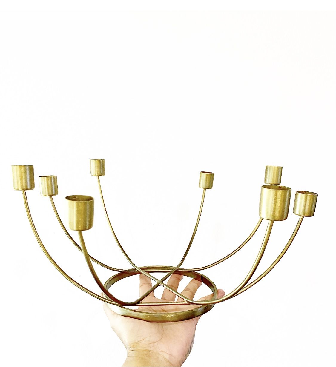 Brass / Gold Candelabra - 15 available, great for weddings or any special event. Also good for general home decor.