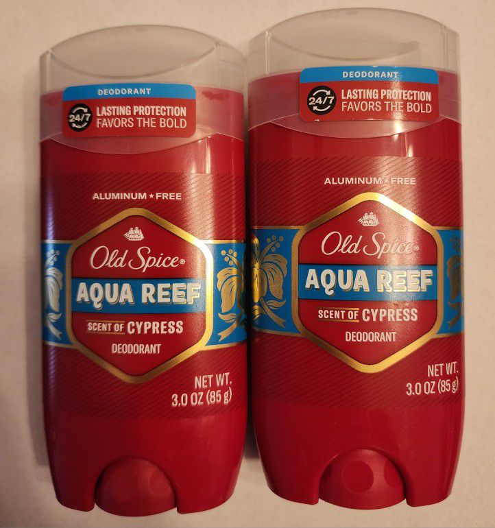Old Spice Red Collection Deodorant for Men, Aqua Reef Scent,
