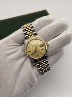 Rolex Datejust 16013 - 36mm - Champagne - FIRM!