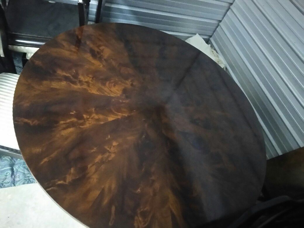 Solid mahogany table