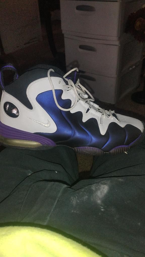 Nike Air Penny V “Phoenix Suns” 537331-070 – Men’s [9] –  Court Purple