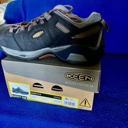 KEEN Men's Detroit XT ST Work Shoes - Steel Toe - Size 10D