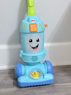 Fisher Price - Laugh, Learn, Grow, Play & Clean light-up pretend vaccum cleaner